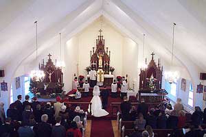 Traditional Latin Mass wedding