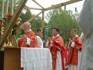 outdoor mass