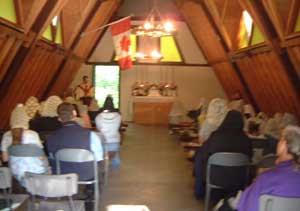 mass at camp