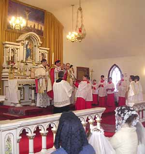 Fr. Violette and Bishop de Galereta