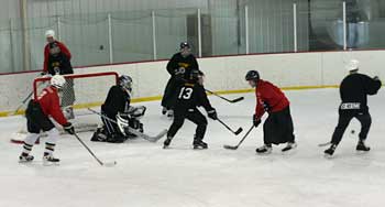 cassocks on ice!