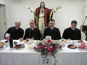 religious at head table