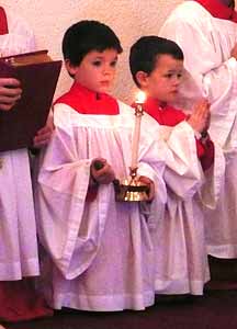 young altar boys