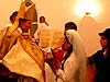 Bishop Tissier de Mallerais administering Confirmation