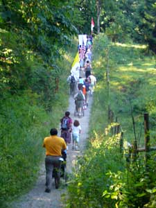 pilgrimage through fields