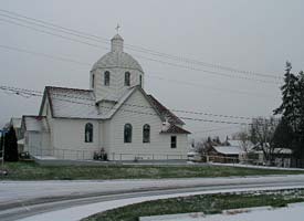 Our Lady Queen of Peace Church in Vernon