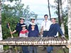 Boy Scouts at camp