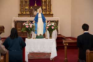 Our Lady's altar