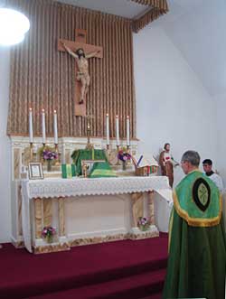 Prayers at the foot of the altar