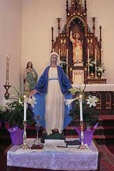 Our Lady's altar