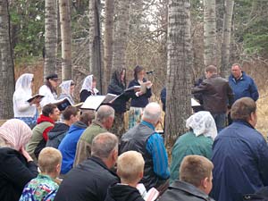 choir in the woods