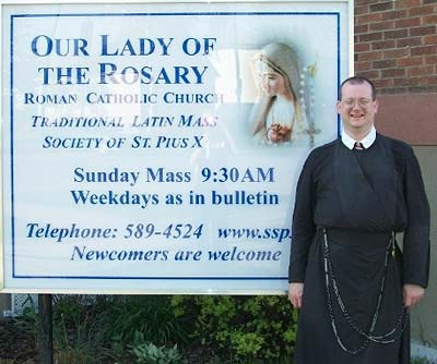 Fr. Alphonsus at Our Lady of the Rosary Church