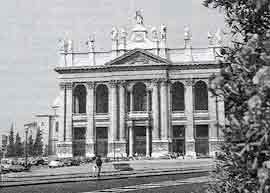 Text Box: The Basilica of Saint John Lateran, the Popes Cathedral
