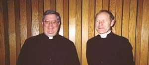 Fr. Jean Violetter with Rev. Fr. Franz Schmidberger