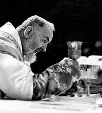 Padre Pio at consecration