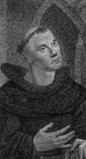 Martin Luther as a monk