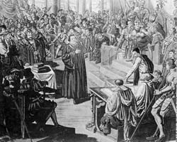 Luther at the Diet of Worms