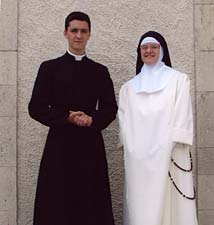 seminarian and nun