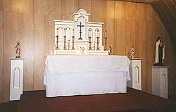 Chapel altar