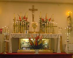 All day adoration at St. Joseph's Church