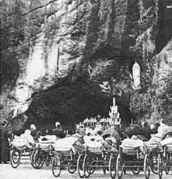 grotto at Lourdes