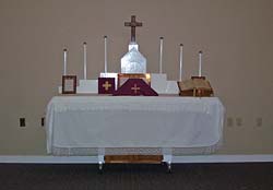 Chapel altar