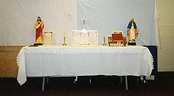 Chapel altar