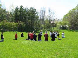 prayers on the soccer field