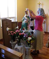 crowning of Mary