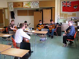 classroom guitar lessons