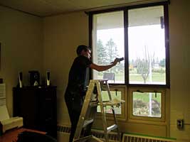 painting window trim