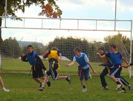 boys playing rugby