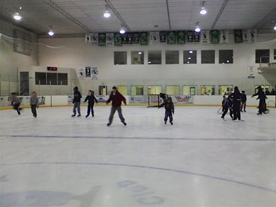 Parish ice skating