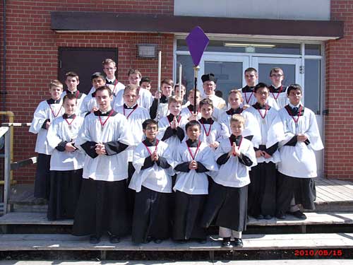 members of the Archconfraternity of St. Stephen