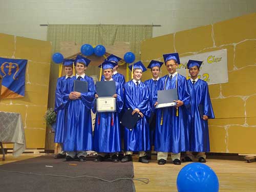 grade eight graduates OLMC