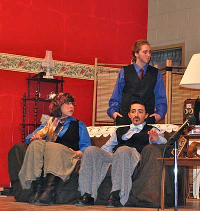 scene from the Mousetrap