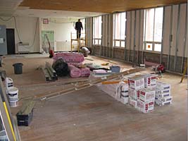 new chapel under construction