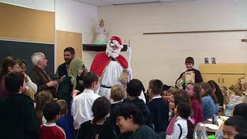 St. Nicholas with the children