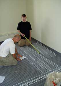 installing shelving