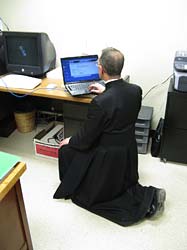 Fr Scott before computer